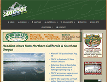 Tablet Screenshot of myoutdoorbuddy.com
